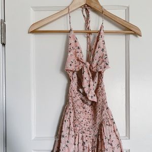 Planet Blue Earth Angel Romper (Cherry Blossom) XS